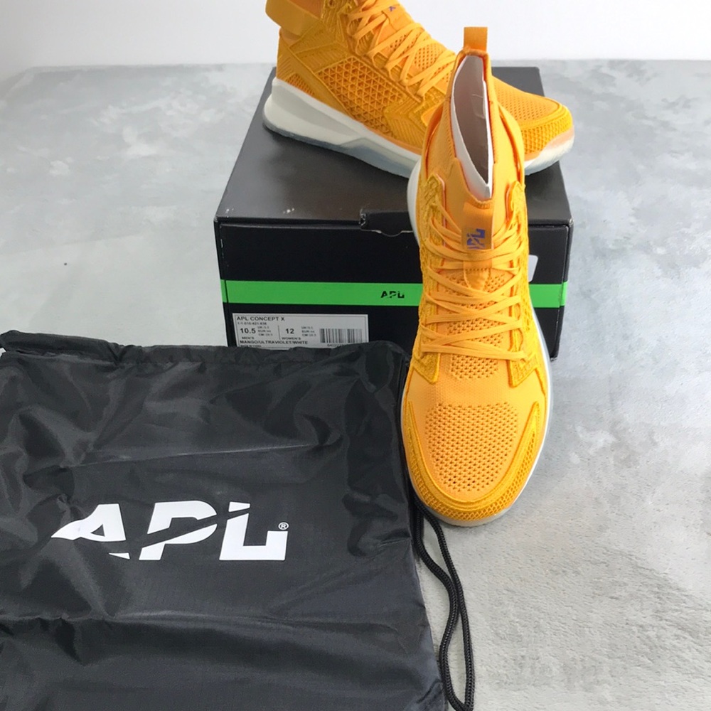 APL Concept X Mango Hi Top Sneakers New in box with dust bag